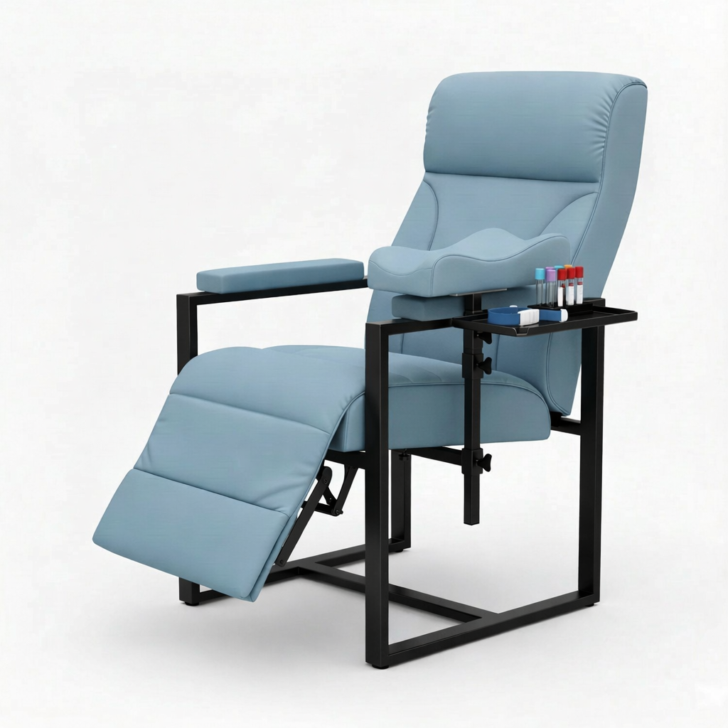 Poltrona para coleta de sangue